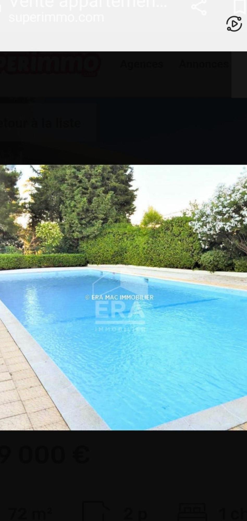 Spacieux 2 Pieces Terrasse Et Piscine Cannes Exteriör bild